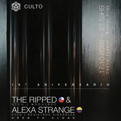 17/10 The Ripped & Alexa Strange All Night Long at Secret Club.