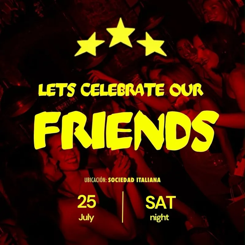 FRIENDS by SIMIA - 25.07 - DIA DEL AMIGO