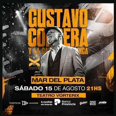 GUSTAVO CORDERA Y LA CARAVANA MAGICA EN MAR DEL PLATA