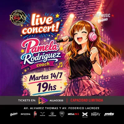 PAMELA RODRIGUEZ - LIVE CONCERT!