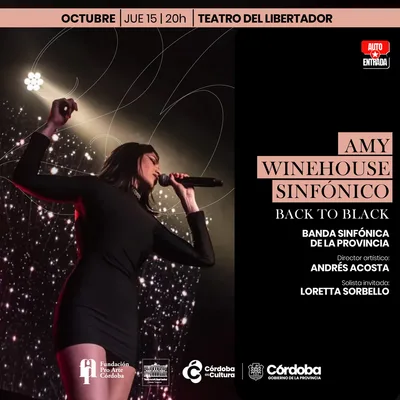 BANDA SINFONICA DE CORDOBA - HOMENAJE A AMY WINEHOUSE SINFONICO