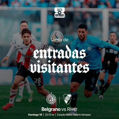 Belgrano vs. River Plate - Torneo Clausura LPF (Fecha 13) - PARCIALIDAD RIVER