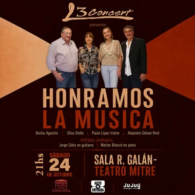 L3CONCERT - HONRAMOS LA MUSICA