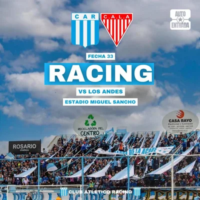 RACING DE CORDOBA VS LOS ANDES