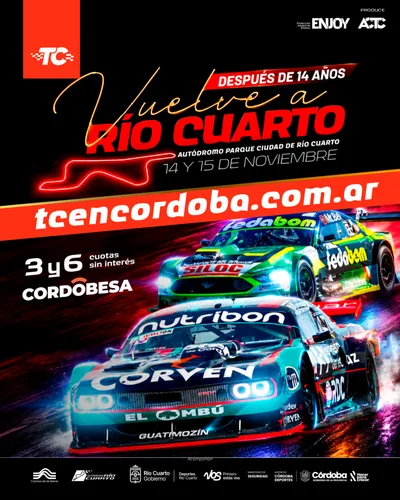 TURISMO CARRETERA - TC - RIO CUARTO 2026 