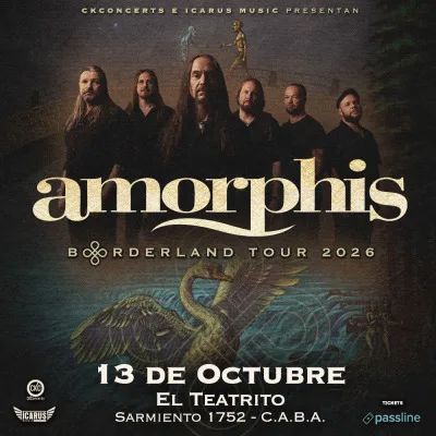 AMORPHIS: BORDERLAND TOUR 2026