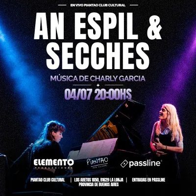 An Espil & Secches - Homenaje a Charly Garcia