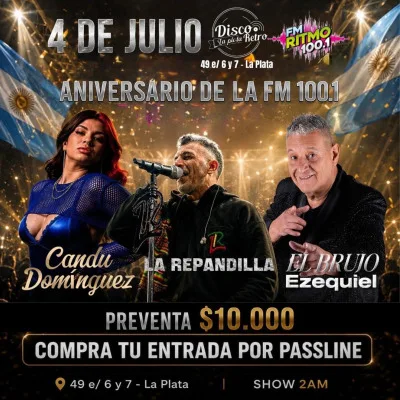 Aniversario FM 100.1 La retro