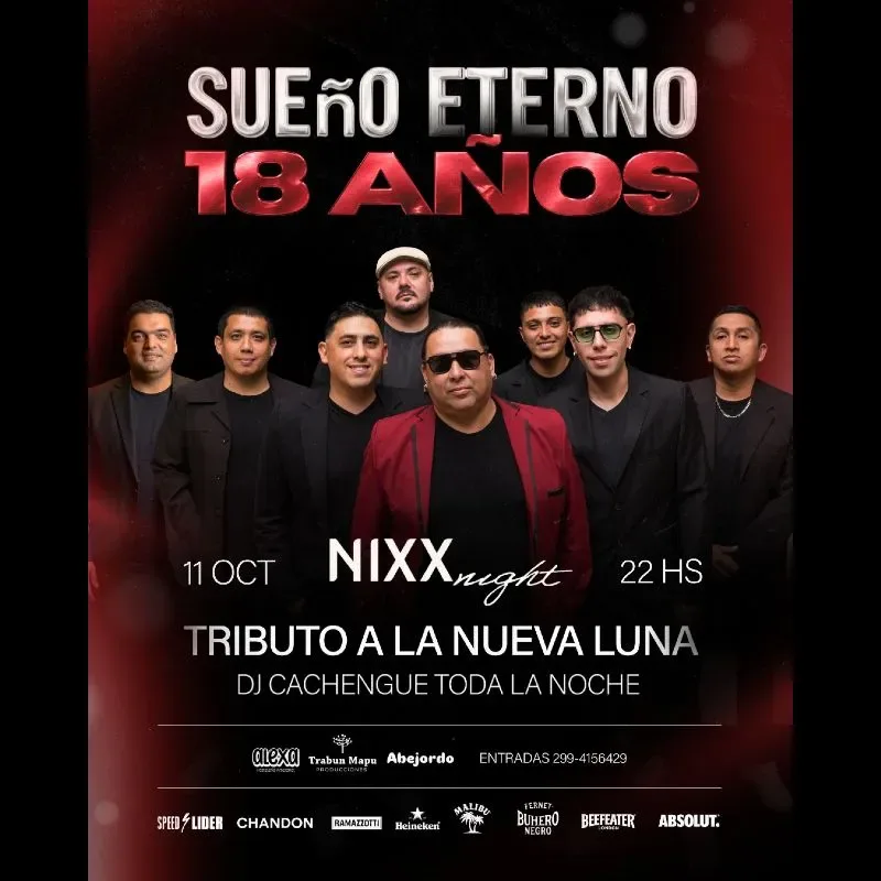 18 años Sueño Eterno Show aniversario