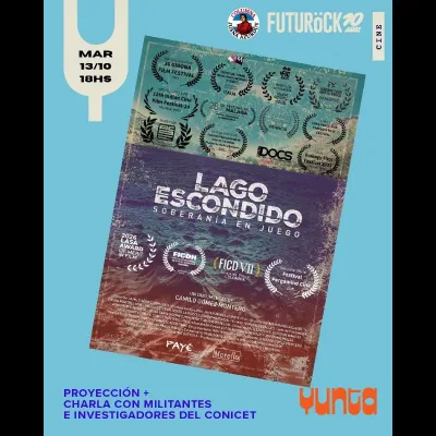 Lago escondido, soberanía en juego - Proyección