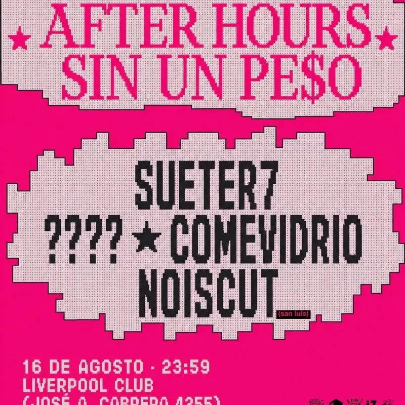 After Hours sin un pe$o: 3ra edición