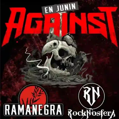 AGAINST EN JUNIN CON RAMANEGRA y ROCKNOSFERA