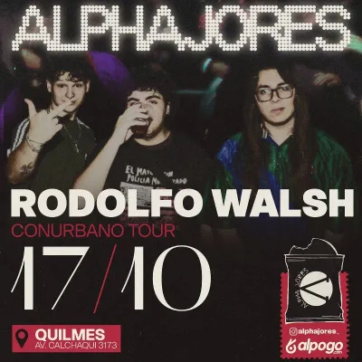 Alphajores, sociedad de fomento, curvaluz y en recuperacion en rodolfo walsh