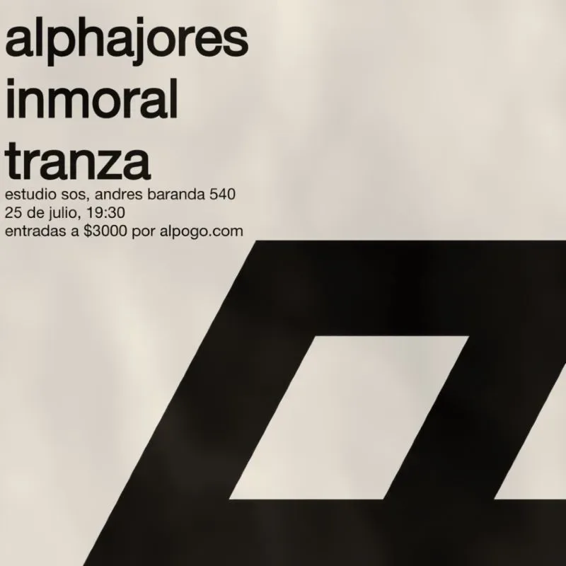 ALPHAJORES en SOS estudio