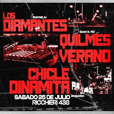 Autochocador Club | Chicle Dinamita - Los Diamantes - Quilmes Verano