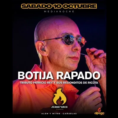 Botija Rapado en Juana de Arco