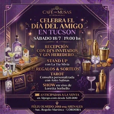 CAFÉ DE MUSAS: EDICIÓN DÍA DEL AMIGO