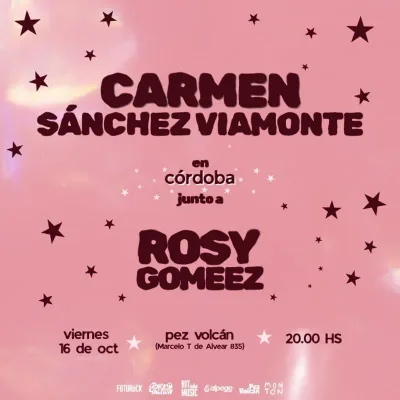 Carmen Sanchez Viamonte + Rosy Gomeez