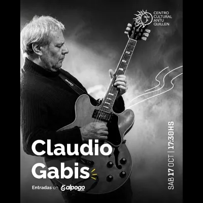 Claudio Gabis en CC Antu Quillen