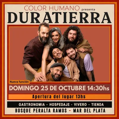 ¡Duratierra en Mar del Plata! | Nueva función