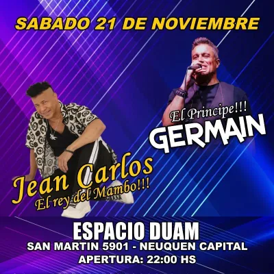 El Principe Germain y Jean Carlos