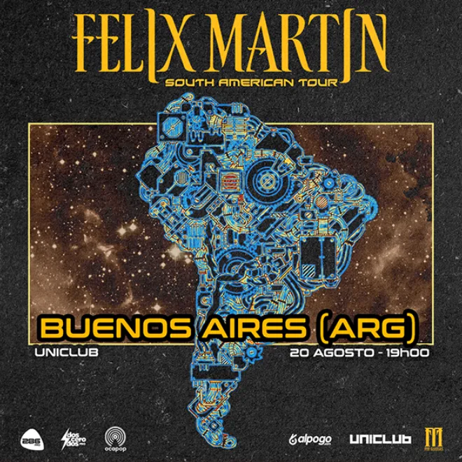 FELIX MARTIN por primera vez en Buenos Aires