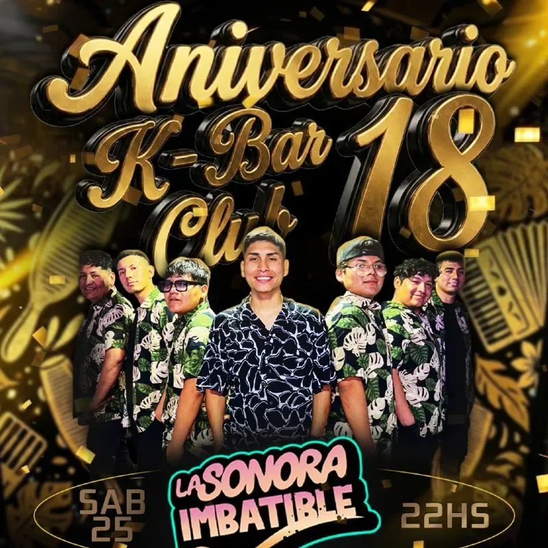 Gran Aniversario de K-BAR CLUB