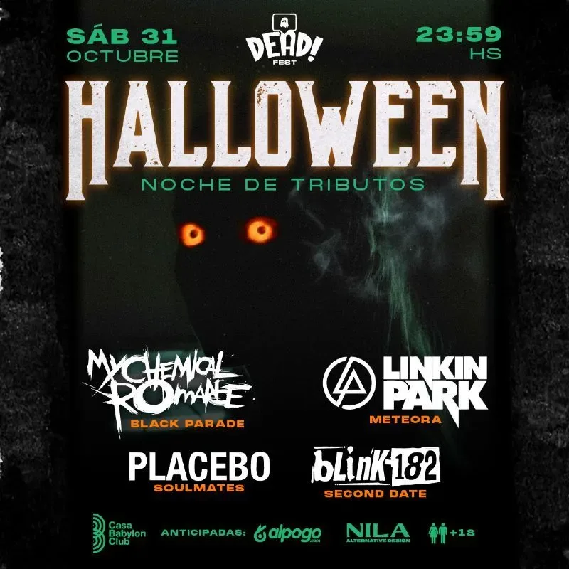Halloween - Dead Fest! - Noche de Tributos