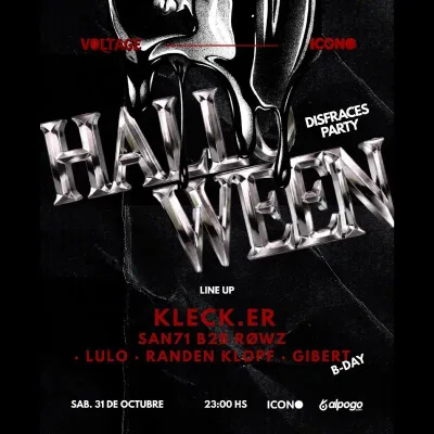 HALLOWEEN — DISFRACES PARTY