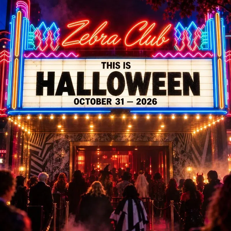 HALLOWEEN ZEBRA CLUB 31/10