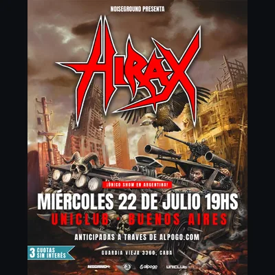 Hirax - Único show en Argentina