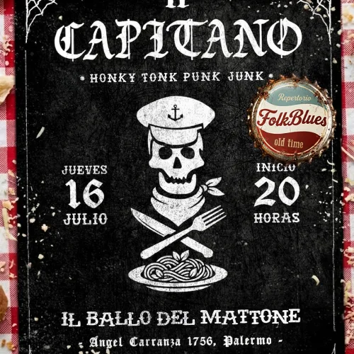 Il Capitano Honky Tonk Punk JUNK