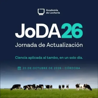 JoDA 2026 – Jornada de Actualización: Ciencia aplicada al tambo, en un solo día