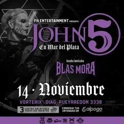 JOHN 5 en Mar del Plata