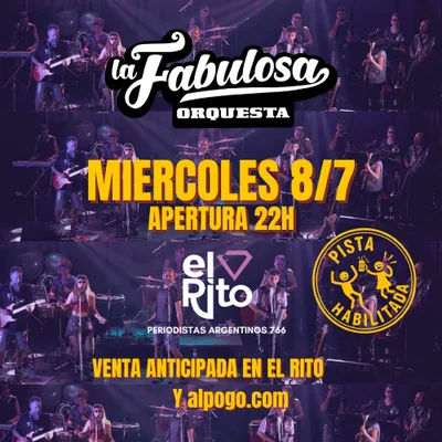 La Fabulosa Orquesta en El Rito