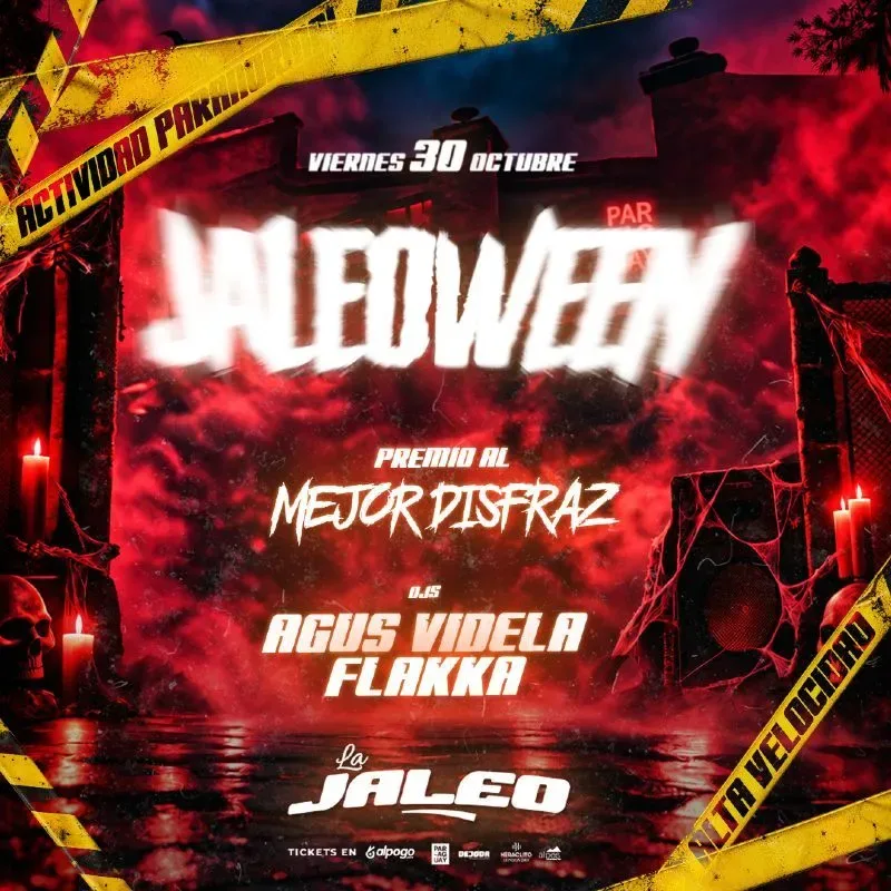 La Jaleo - Jaleoween - Viernes 30/10