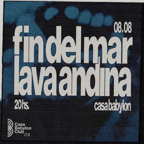 Lava andina x Fin del mar