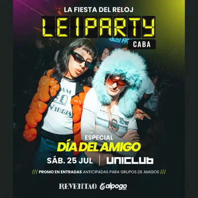 Leiparty - Especial Día del Amigo