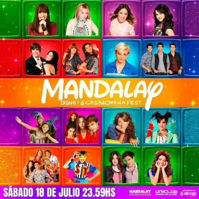 MANDALAY: Disney + Cris morena Fest.