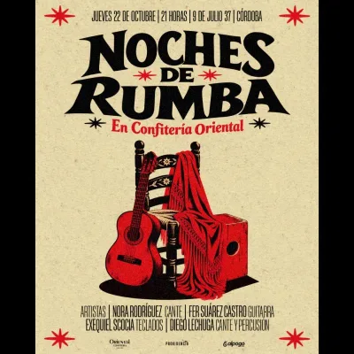 Noches de Rumba en Confitería Oriental