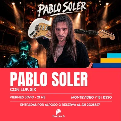 Pablo Soler con Luk Six