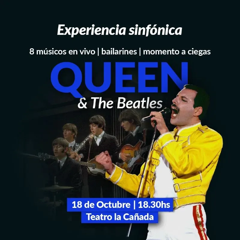 Queen & The Beatles por Cápsula Producciones