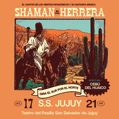 SHAMAN HERRERA en VIVO en S.S. DE JUJUY