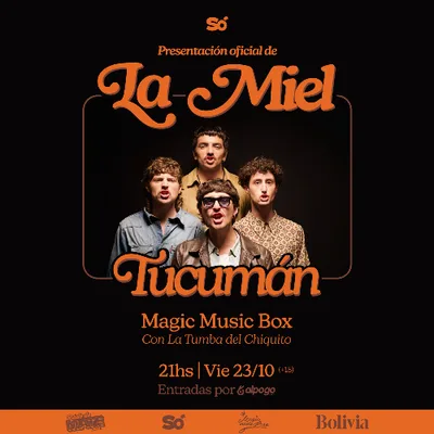 Só presenta La Miel en Tucumán
