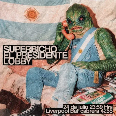 Superbicho,el presidente,lobby en Liverpool!