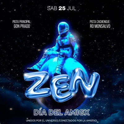 ZEN DISCO | SAB 25 JUL - DIA DEL AMIGO