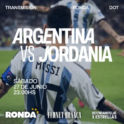 Argentina VS Jordania