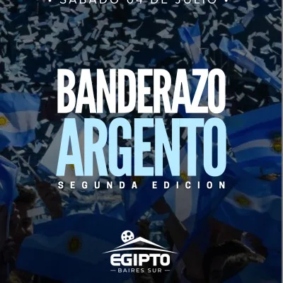 BANDERAZO ARGENTO SEGUNDA EDICIÓN