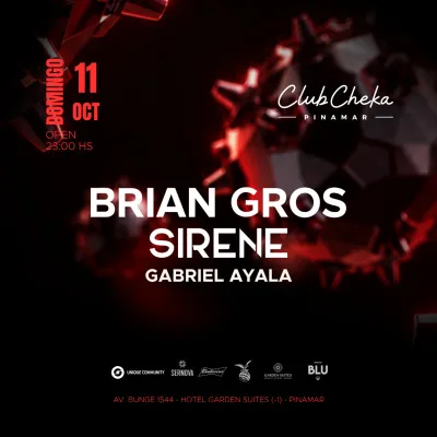 Brian Gros + Sirene + Ayala