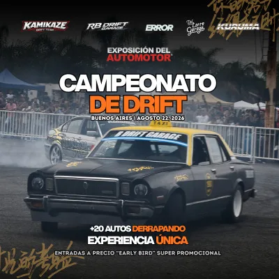 Campeonato de Drift en Buenos Aires